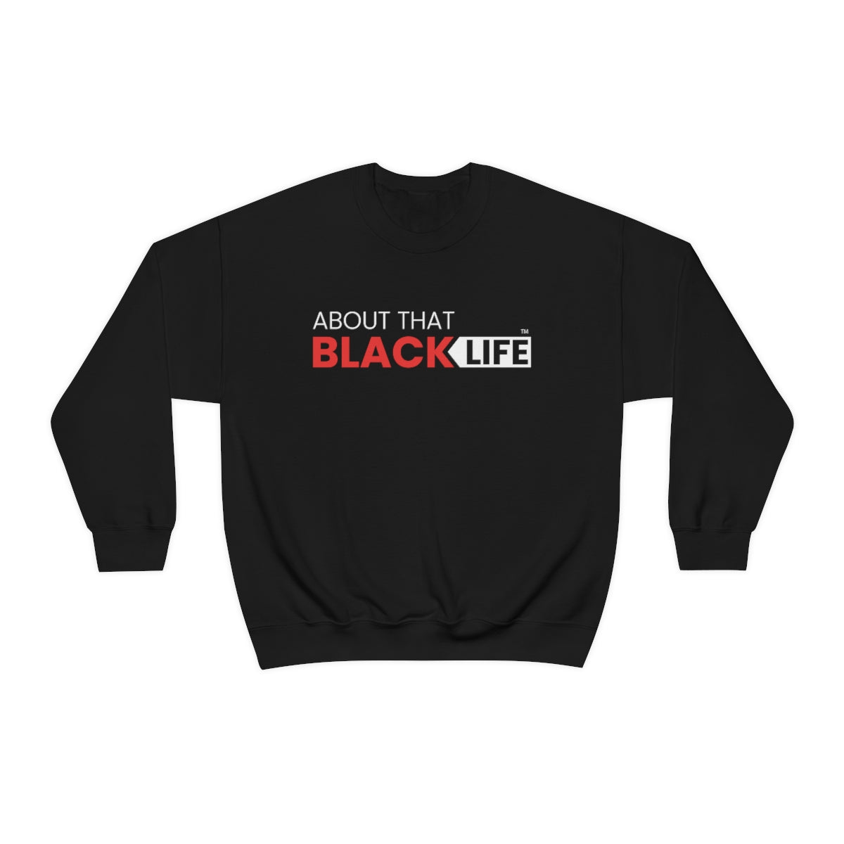 ATBL™ Crewneck Sweatshirt Red and White ATBL Logo