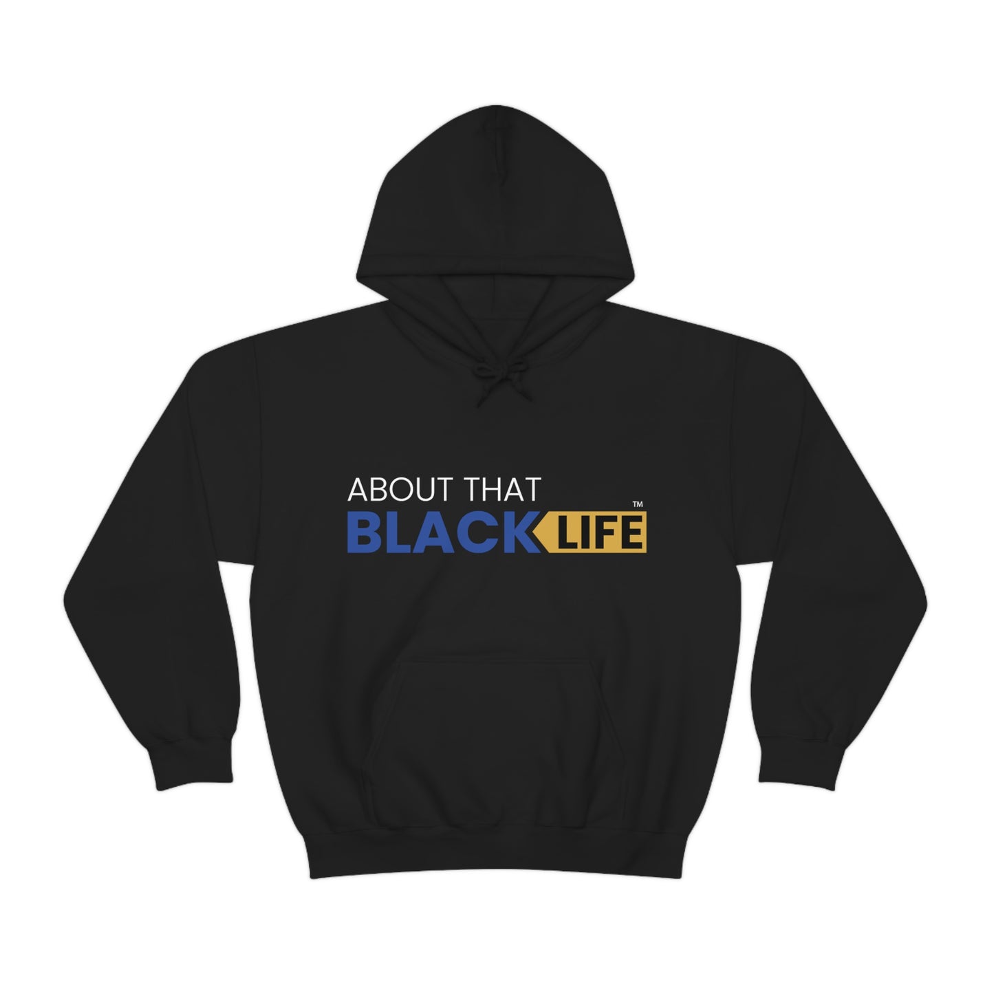 Embroidered ATBL™ Blue and Gold Hoodie
