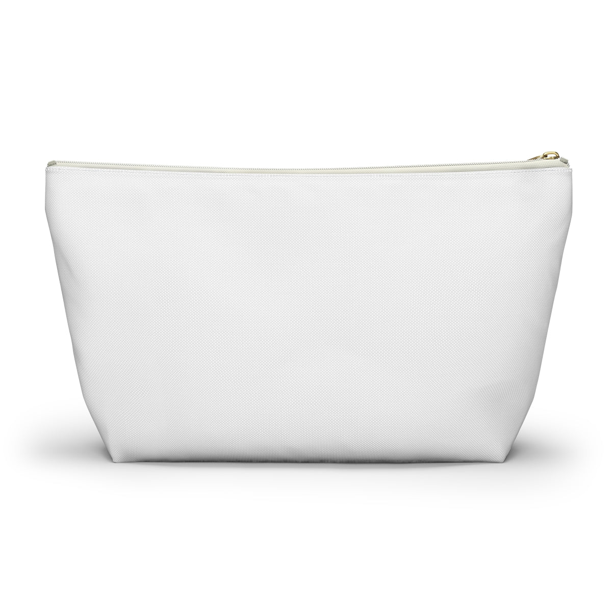 Accessory Pouch with T-bottom Black and Gold Logo