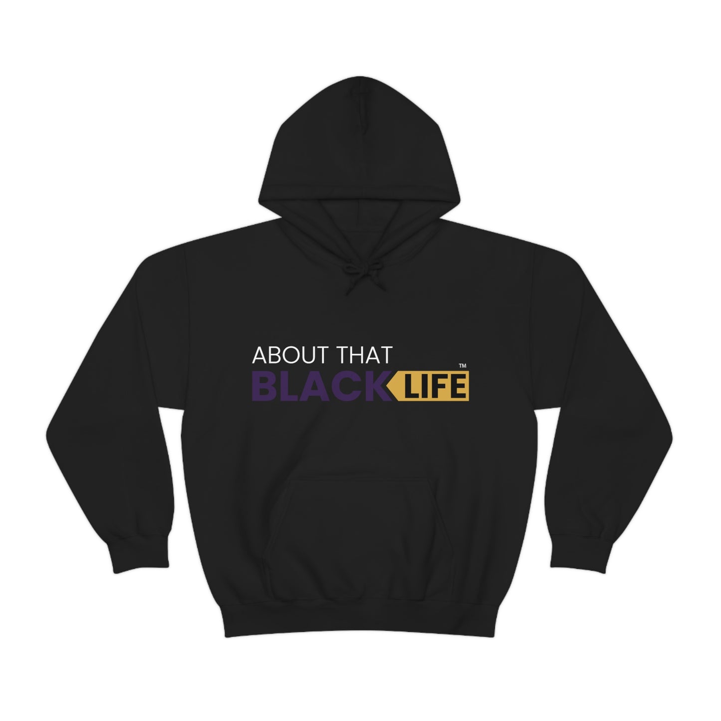 Embroidered ATBL™ Purple and Gold Hoodie