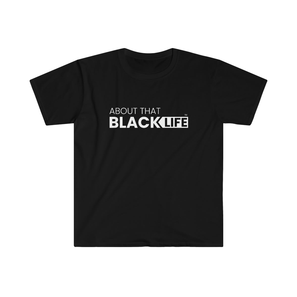 Unisex Softstyle T-Shirt White Logo
