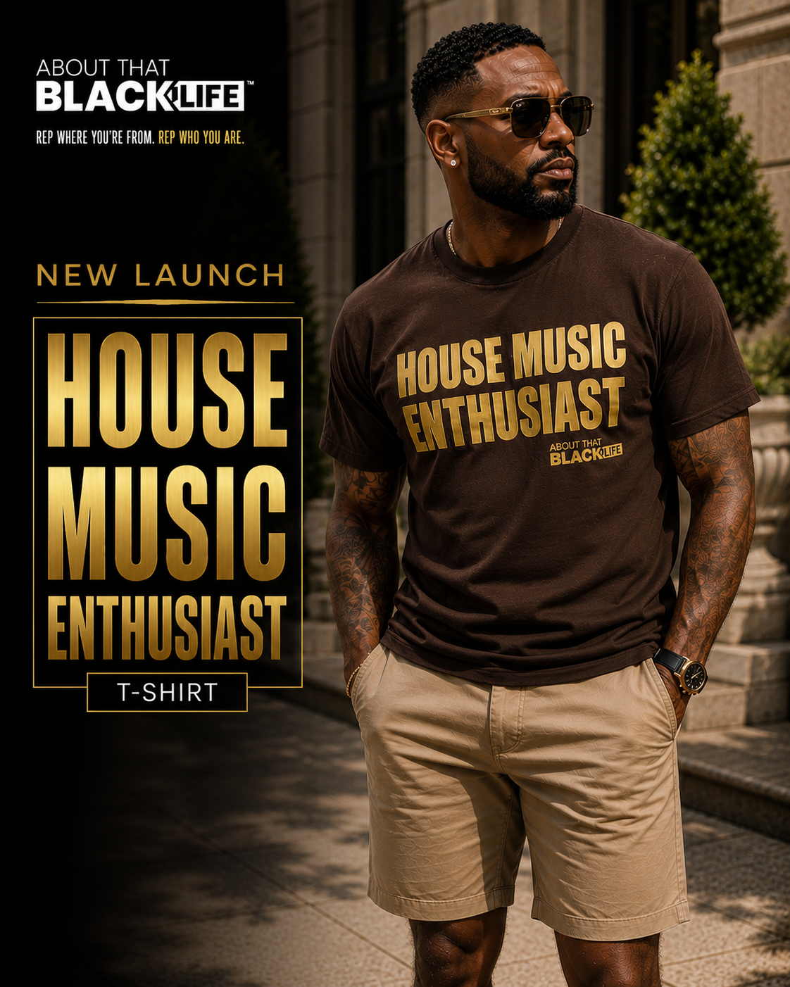 HOUSE MUSIC ENTHUSIAST T-SHIRT