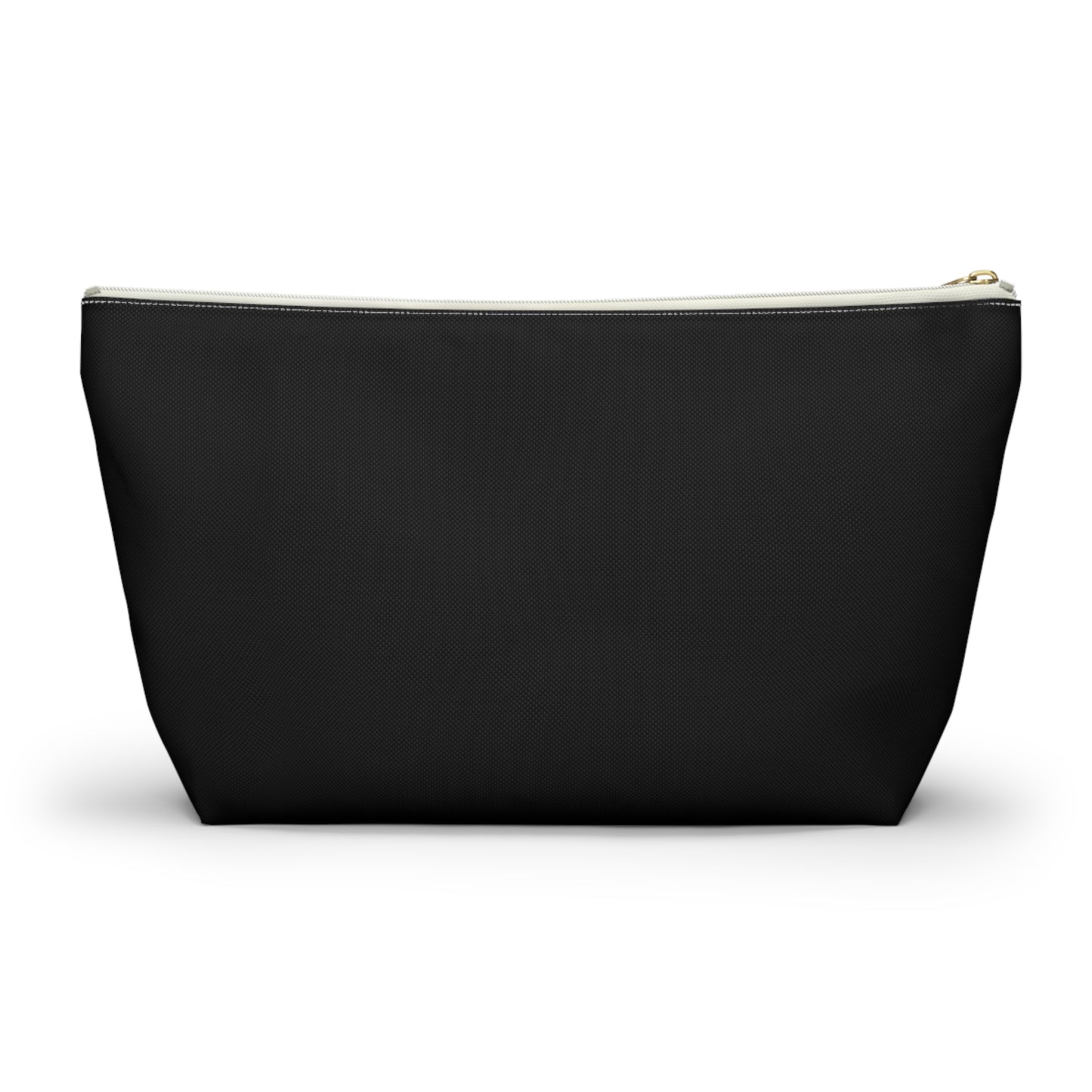 Copy of Accessory Pouch w T-bottom Pink and Green Logo