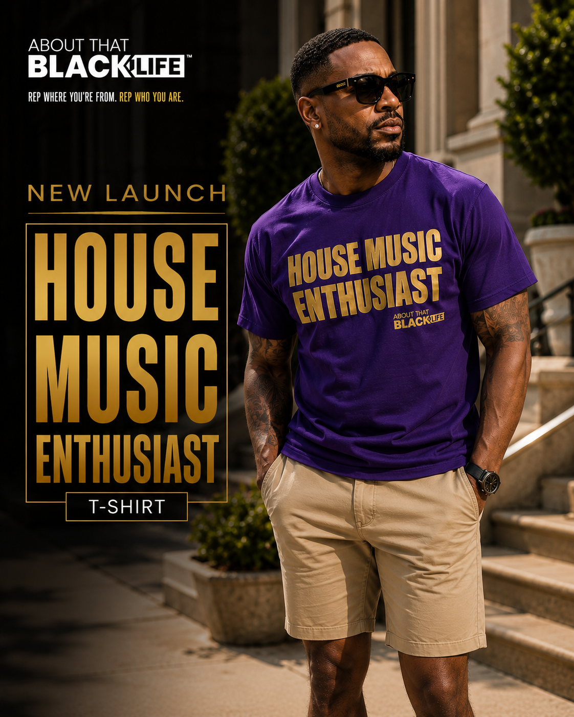 HOUSE MUSIC ENTHUSIAST T-SHIRT