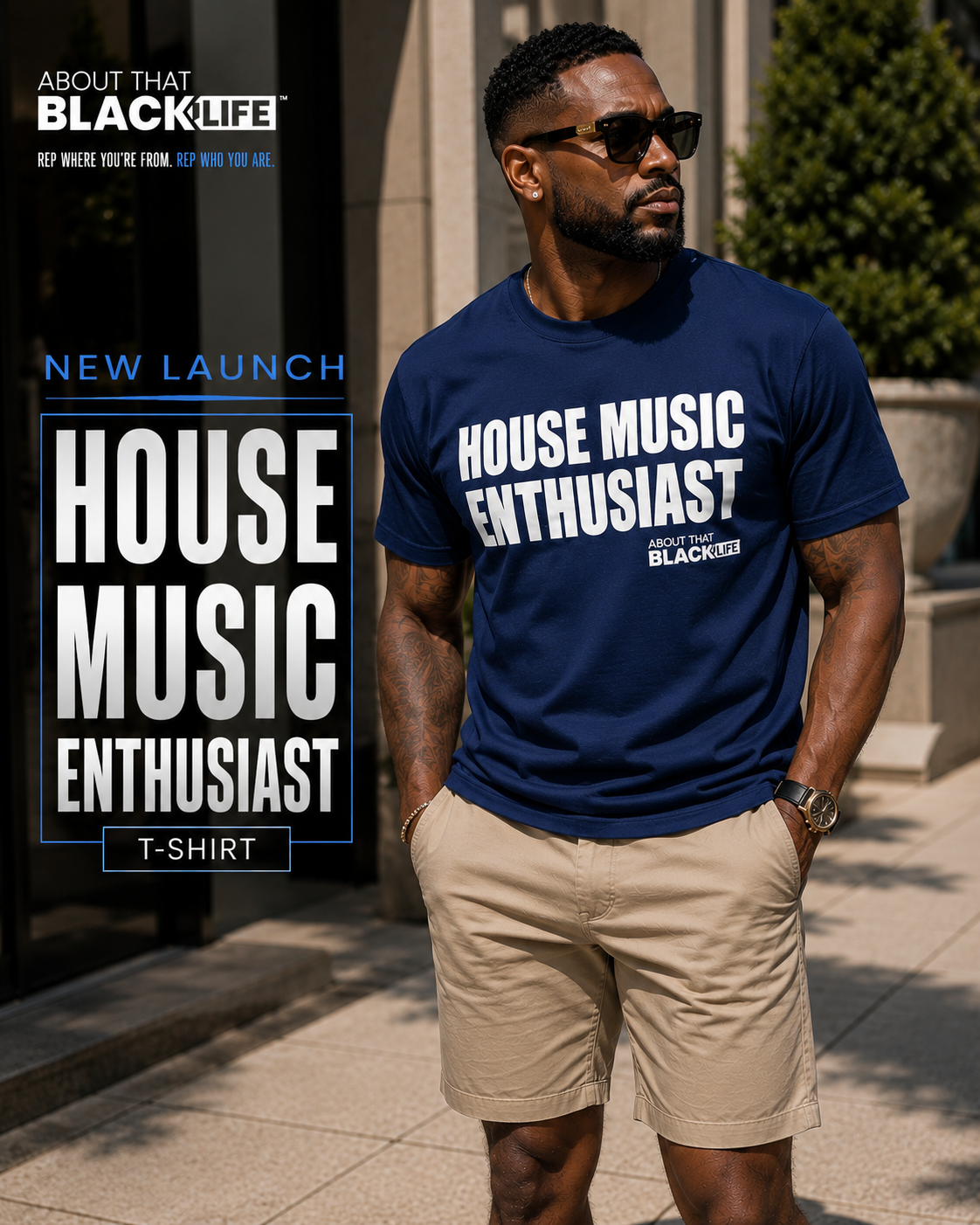 HOUSE MUSIC ENTHUSIAST T-SHIRT