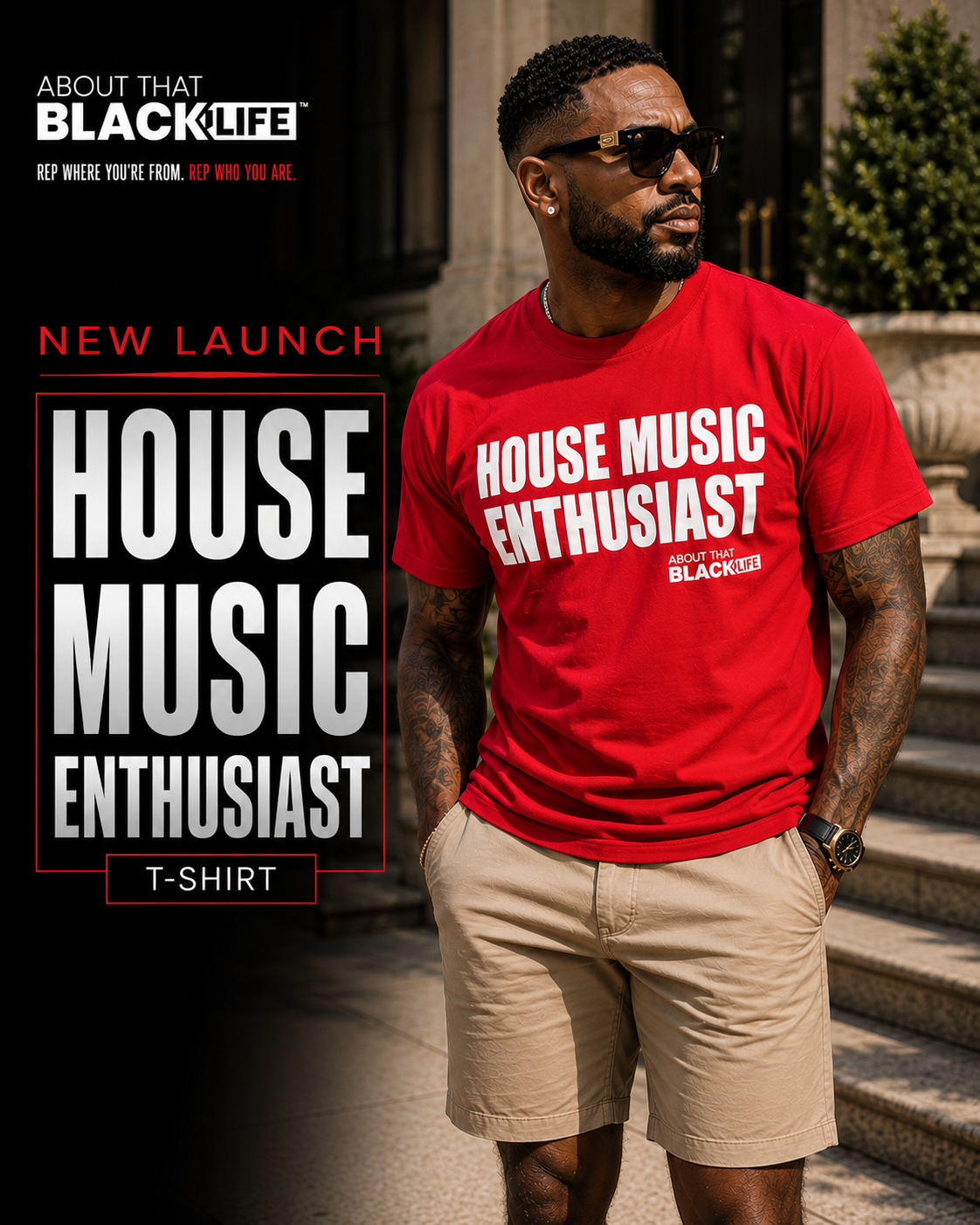 HOUSE MUSIC ENTHUSIAST T-SHIRT