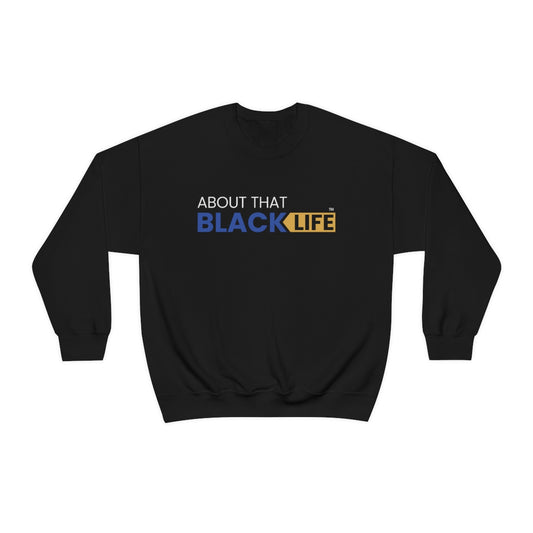 ATBL™ Crewneck Sweatshirt Blue and Gold ATBL Logo