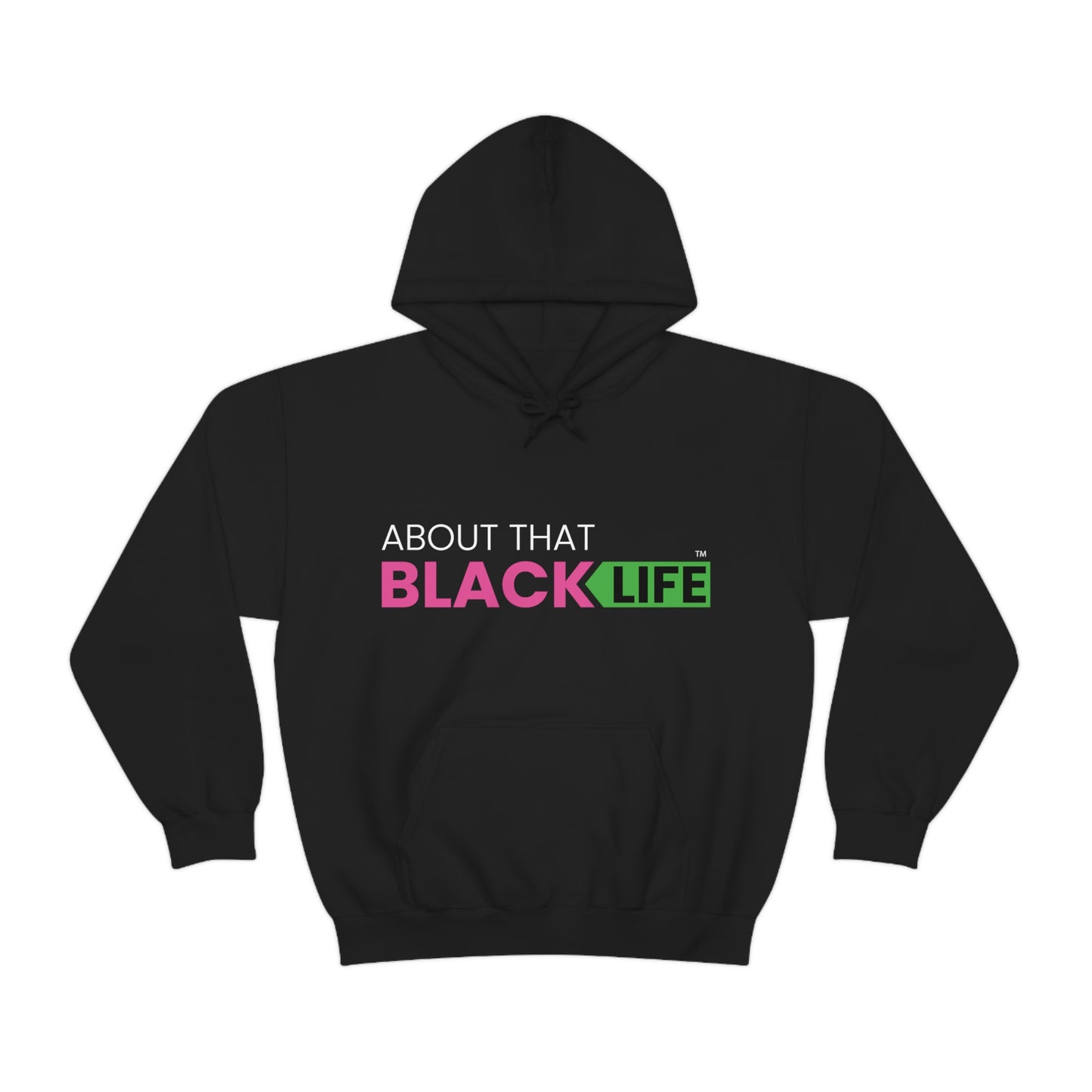 Embroidered ATBL™ Pink and Green Hoodie