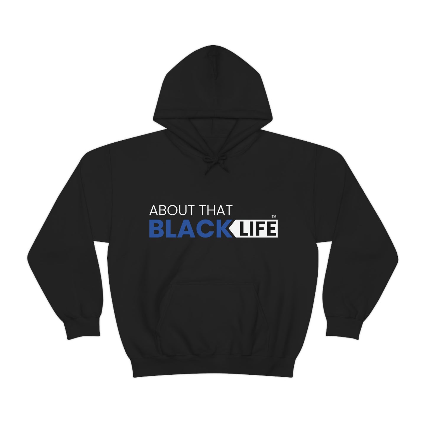 Embroidered ATBL™ Blue and White Hoodie