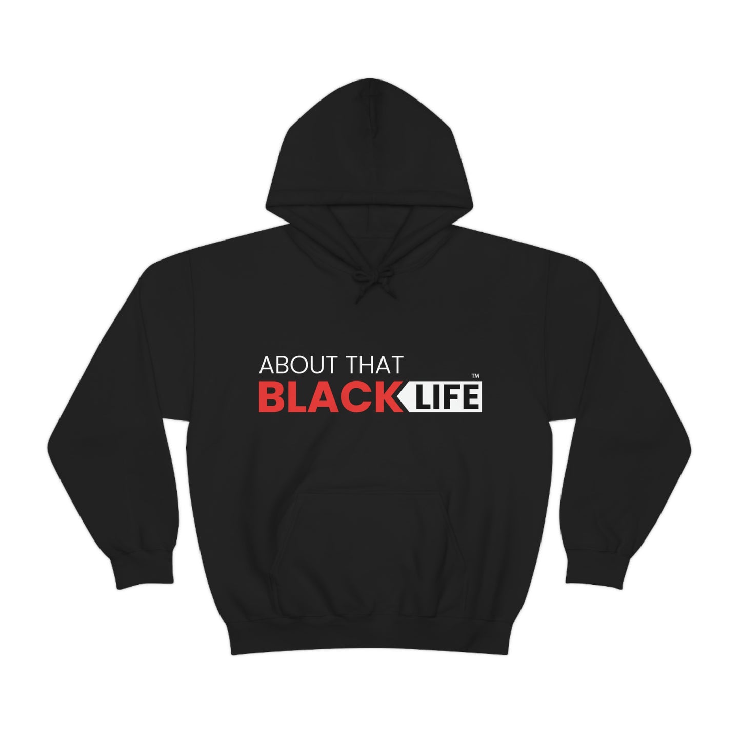 Embroidered ATBL™ Red and White Hoodie
